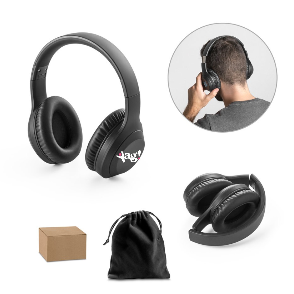 Headphone Wireless Dobrável Personalizado