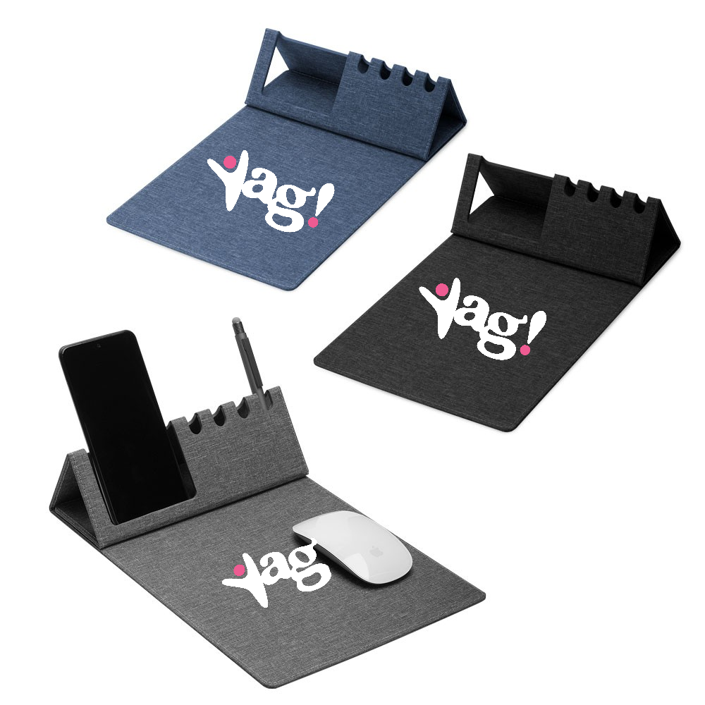 MousePad RPet com Porta-Canetas