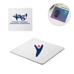 MousePad com Base em Borracha Personalizado