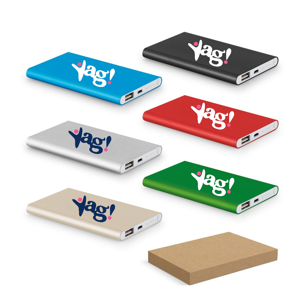 Carregador Portátil PowerBank Slim