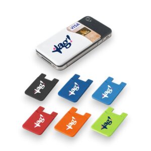 Porta-Cartões em Silicone Autocolante